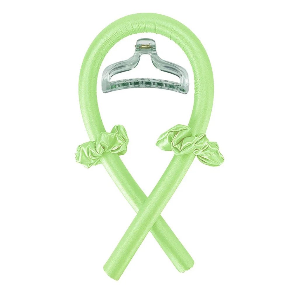 Hairporium Heatless Curling Rod Headband – Luxury Silk Ribbon Hair Rollers for Effortless Overnight Curls