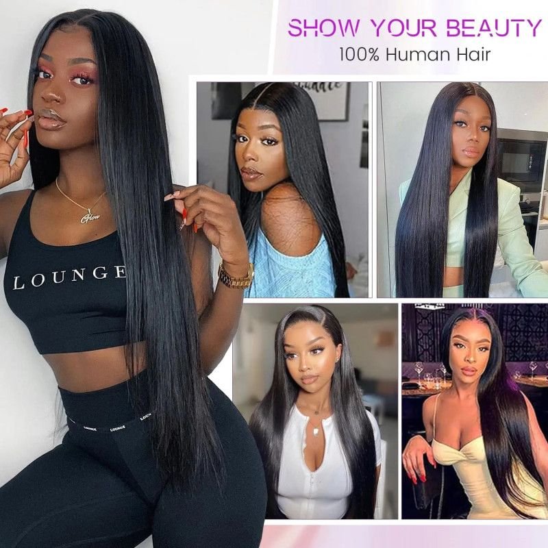 Hairporium Brazilian Straight Hair Bundles - 100% Virgin Human Hair Extensions, 10-32 Inches Hairporium 2 - Hairporium 