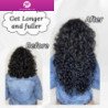 Hairporium Water Wave Human Hair Bundles - Brazilian Deep Wave 100% Remy Hair, 3 Natural Black Curly Extensions Hairporium 1 - H