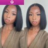 Hairporium Malaysian Straight Hair Bundles - 12A Grade 100% Raw Virgin Human Hair, Short Straight Extensions (1/3/4 PCS) Hairpor