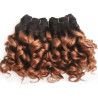 Hairporium Curly Human Hair Bundles - 6 Pieces 100% Human Hair Weave Extensions, Multiple Colors (1B/2/4/30/33/99J) Hairporium 8