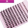 Hairporium 120pcs Wispy Cluster Lashes - 8-16mm D Curl Individual Lashes for Natural & Fluffy DIY Extensions Hairporium 3 - Hair