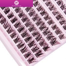 Hairporium 120pcs Wispy Cluster Lashes - 8-16mm D Curl Individual Lashes for Natural & Fluffy DIY Extensions Hairporium 4 - Hair