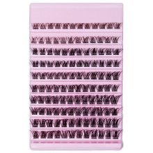 Hairporium 120pcs Wispy Cluster Lashes - 8-16mm D Curl Individual Lashes for Natural & Fluffy DIY Extensions Hairporium 6 - Hair