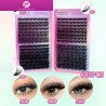 Hairporium DIY Lash Extensions Kit - 800pcs Lash Clusters (80D/100D), Wispy Individual Lashes 9-18mm Mix Hairporium 1 - Hairpori