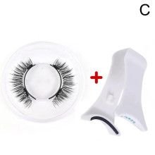 Hairporium Magnetic Eyelashes - Handmade 3D Natural Reusable Magnetic False Lashes with Tweezers Set Hairporium 2 - Hairporium 