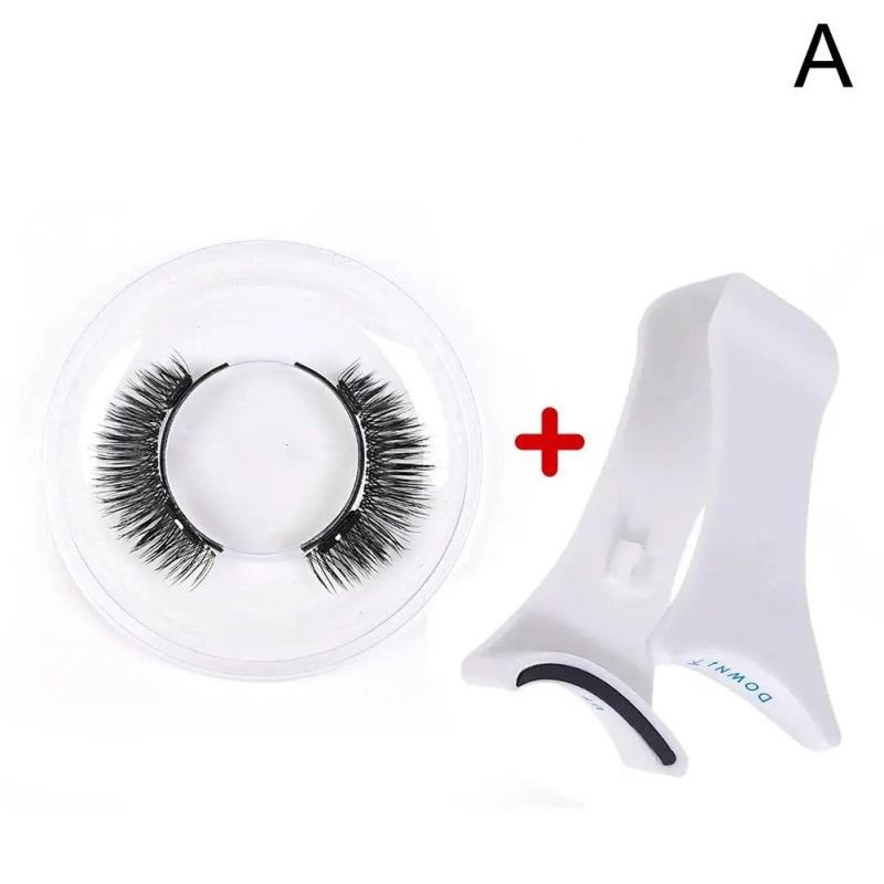 Hairporium Magnetic Eyelashes - Handmade 3D Natural Reusable Magnetic False Lashes with Tweezers Set Hairporium 9 - Hairporium 