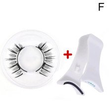 Hairporium Magnetic Eyelashes - Handmade 3D Natural Reusable Magnetic False Lashes with Tweezers Set Hairporium 6 - Hairporium 