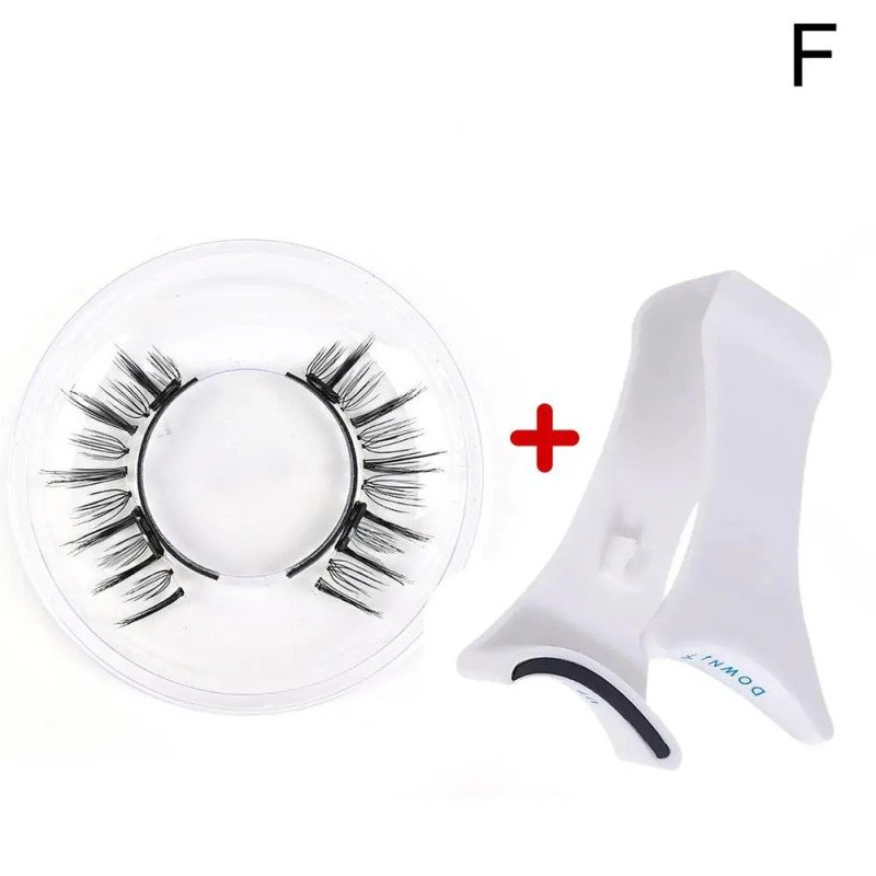 Hairporium Magnetic Eyelashes - Handmade 3D Natural Reusable Magnetic False Lashes with Tweezers Set Hairporium 10 - Hairporium 