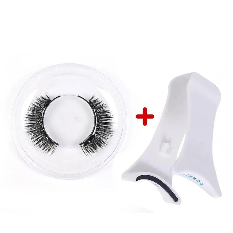 Hairporium Magnetic Eyelashes - Handmade 3D Natural Reusable Magnetic False Lashes with Tweezers Set Hairporium 1 - Hairporium 