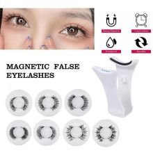 Hairporium Magnetic Eyelashes - Handmade 3D Natural Reusable Magnetic False Lashes with Tweezers Set Hairporium 13 - Hairporium 