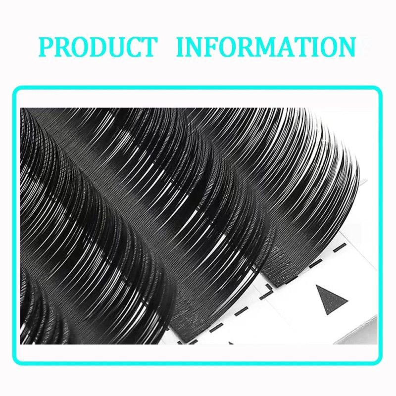 Hairporium False Eyelash Extensions - Natural Soft Auto Fan Bloom Faux Mink Lashes, Easy Fanning & Magnetic Application Hairpori