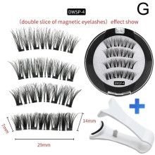 Hairporium 3D Magnetic False Eyelashes - Reusable Magnet Lashes with Applicator, 2 Pairs/Box Hairporium 1 - Hairporium 