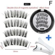 Hairporium 3D Magnetic False Eyelashes - Reusable Magnet Lashes with Applicator, 2 Pairs/Box Hairporium 2 - Hairporium 