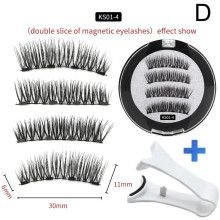 Hairporium 3D Magnetic False Eyelashes - Reusable Magnet Lashes with Applicator, 2 Pairs/Box Hairporium 6 - Hairporium 