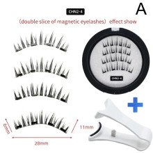 Hairporium 3D Magnetic False Eyelashes - Reusable Magnet Lashes with Applicator, 2 Pairs/Box Hairporium 7 - Hairporium 