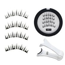 Hairporium 3D Magnetic False Eyelashes - Reusable Magnet Lashes with Applicator, 2 Pairs/Box Hairporium 10 - Hairporium 