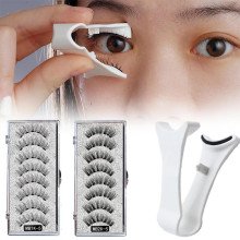 Hairporium 3D Magnetic False Eyelashes - Reusable, Waterproof, Natural & Long-Lasting Lash Extensions with Applicator Tool Hairp