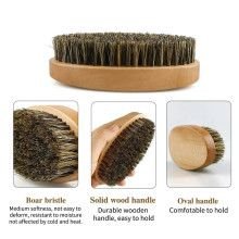 Hairporium Bristle Beard Brush Kit – Premium Wood Comb Set with Gift Bag for Hair & Beard Grooming Hairporium 16 - Hairporium 