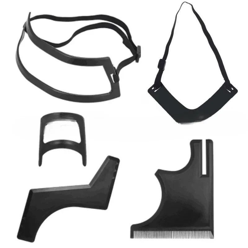 Hairporium 5-Piece Hair & Beard Shaping Kit – Professional Neckline & Hairline Grooming Tools Hairporium 1 - Hairporium 