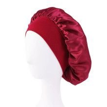 Hairporium Satin Wide Brim Sleep Cap: Silky Bonnet Hair Wrap with Elastic Soft Band Hairporium 31 - Hairporium 