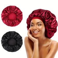 Hairporium Oversized Silky Satin Bonnet: Elegant Soft Night Cap for Women Hairporium 10 - Hairporium 