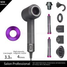 Leafless Professional Hair Dryer with Flyaway Attachment – Premium Negative Ionic Salon Styler Hairporium 1 - Hairporium 