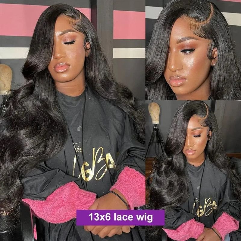 Hairporium HD Transparent Lace Front Wig - 13x6 Body Wave Human Hair, Pre-Plucked, 30-40 Inches for Women Hairporium 2 - Hairpor