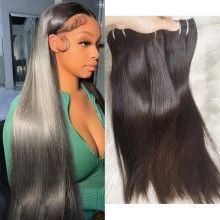 Hairporium 12A Brazilian Straight Virgin Hair Bundles – Luxurious 100% Natural Human Hair Extensions Hairporium 1 - Hairporium 