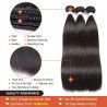 Hairporium 12A Brazilian Straight Virgin Hair Bundles – Luxurious 100% Natural Human Hair Extensions Hairporium 3 - Hairporium 