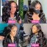 Hairporium Brazilian 13x6 Lace Frontal Wig – 4x4 Pre-Plucked Transparent Lace Closure Wig Hairporium 5 - Hairporium 