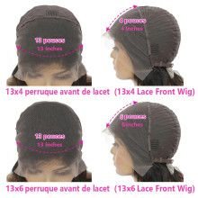 Hairporium Body Wave Human Hair Wig - 13x4 Lace Front & 4x4 Closure, Bleached Knots & Natural Hairline for Women Hairporium 5 - 