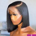 Bob Wig HD Lace Front Human Hair Wigs Short Bob Wig Preplucked Natural Color 13x4 4x4 Lace Part Lace Wig