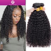 Hairporium Mongolian Kinky Curly Human Hair Bundles - Natural Hair Extensions for Women, 1/3/4 Piece Options Hairporium 1 - Hair