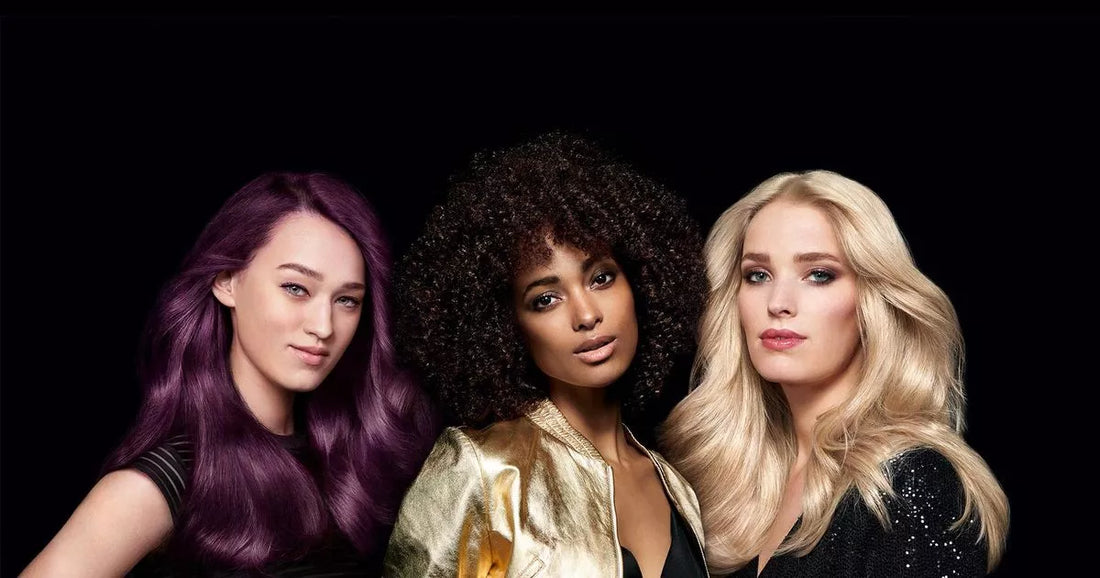 A box of permanent hair dye photographed with its packaging