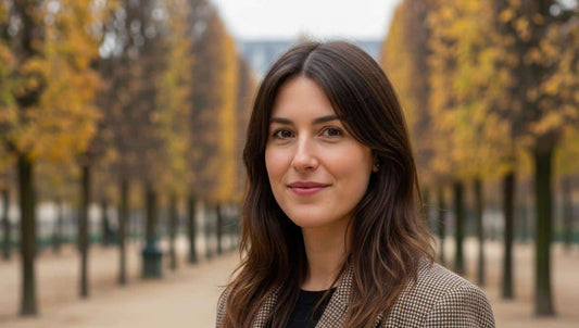 Kate Middleton with warm brown hair and honey-copper highlights, autumn 2025