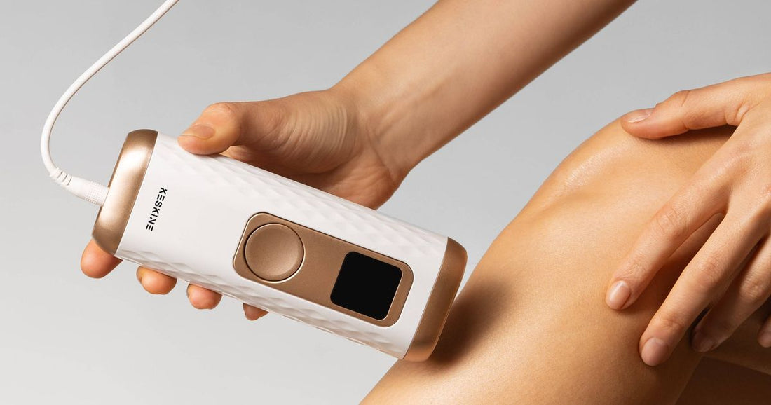 A close-up beauty image representing smooth legs and spring-ready grooming