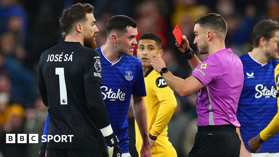 A football match image used by BBC Sport alongside a hair-pull incident report