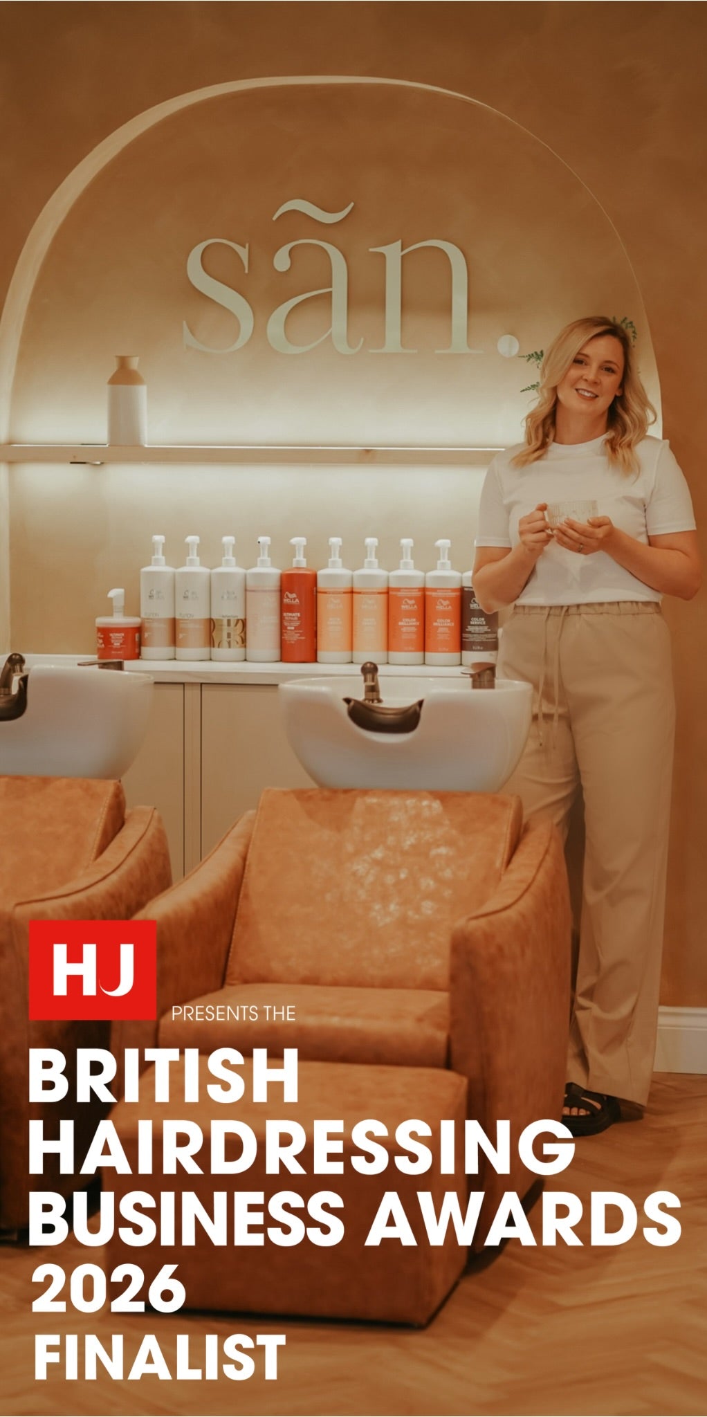 Sacha Fleming of Sãn studio in Witney, pictured for a local news feature