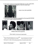 Image used in reporting on a school hair policy dispute