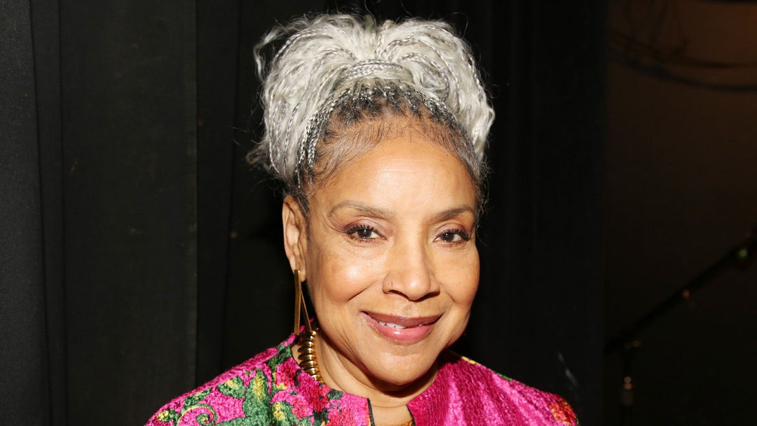 Phylicia Rashad in a sculpted grey braided bun at the Governors Awards