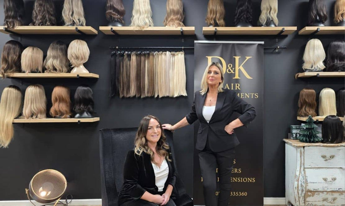 D&K Hair Enhancements salon interior supporting women with hair loss in Armagh