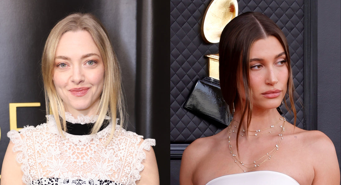 Amanda Seyfried wearing a loose braid with face-framing tendrils at the Golden Eve