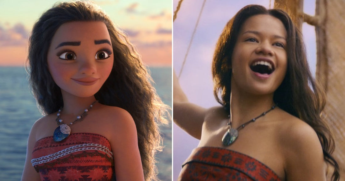 Live-action Moana in trailer with hair styled differently from animated original