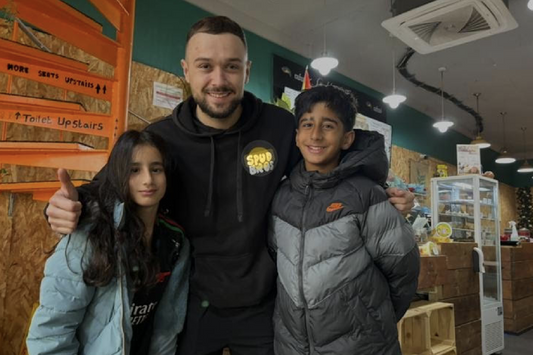 Screenshot of Blog Preston coverage about a 12-year-old haircare entrepreneur