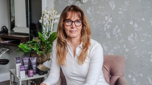 Aneta Mortlock in an interview feature image about female hair loss