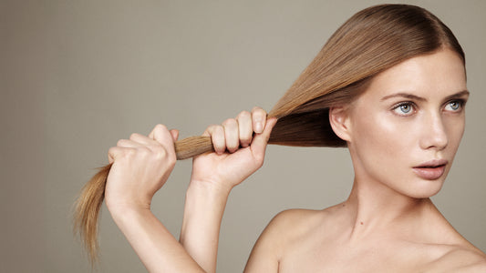 Zoë Irwin pictured in The Times feature about thinning hair and hair loss myths