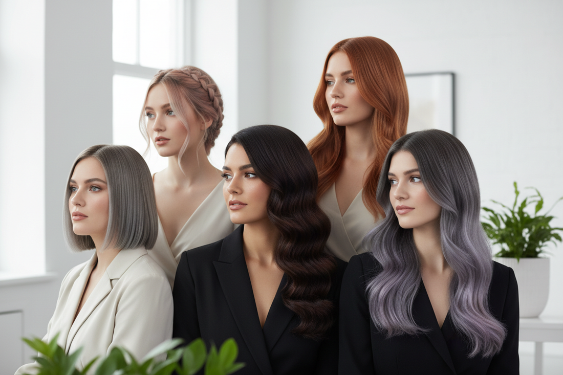 2025 Hair Colour Trends: From Gothic Brunette to Muted Blonde