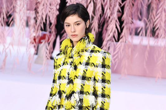 Close-up of a soft pixie haircut with airy fringe and textured layers