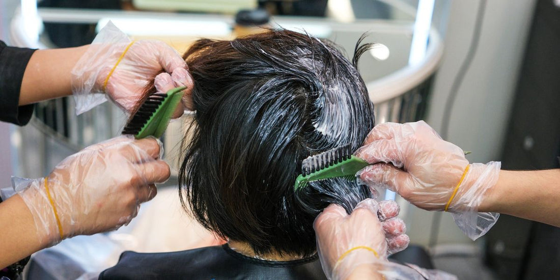 Hero image for an article discussing hair colour choices that can look ageing